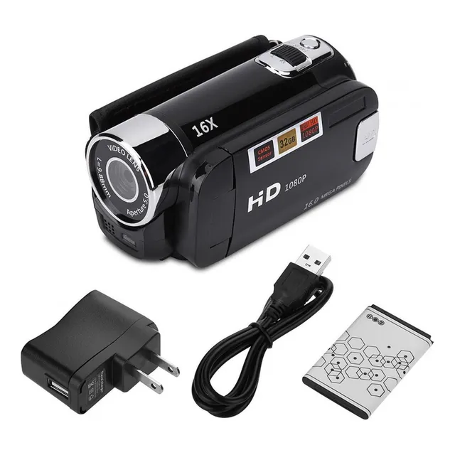 . Mini Cámara De Vídeo Con Videocámara Digital Hd