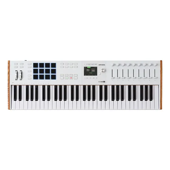 Teclado Midi Usb Arturia Keylab Mk3 61 Teclas Blanco | Cuotas sin interés