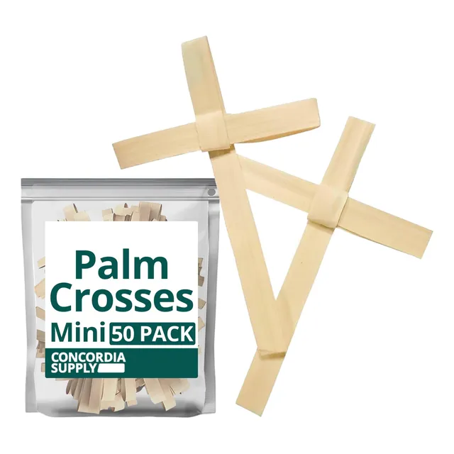 Palm Cross Concordia Supply, Secado A Mano, 3 X 2 Cm, Paquet