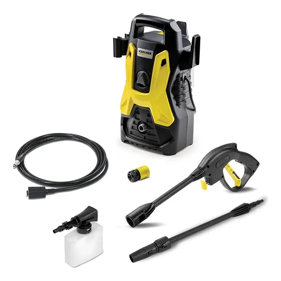Hidrolavadora Karcher Práctica Black Color negro | Cuotas sin interés