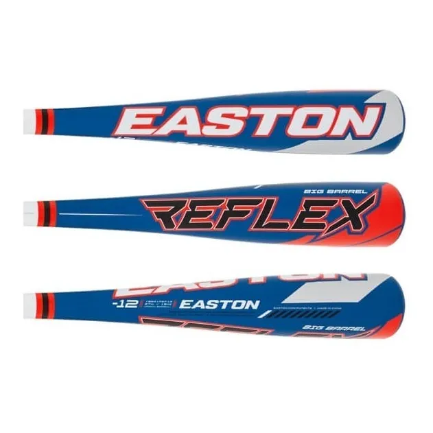 Bate Beisbol Easton Reflex-12  Barril 2 1/2 Aluminio 27 PuLG
