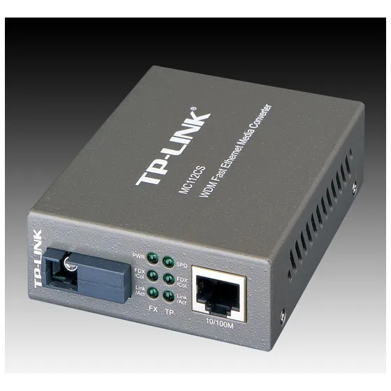Convertidor Multimedia Wdm De 10/100mbps Mc112cs Tp-link