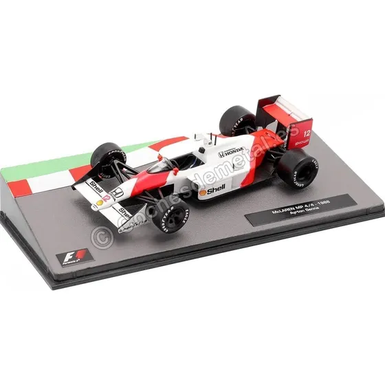 Mclaren Mp4/4 1988 Senna 1/43 Coleccion Formula 1 Salvat