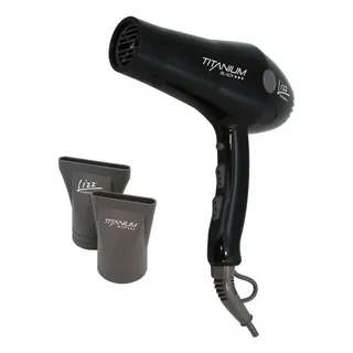 Secador Profissional Lizz Titanium Black 2150w A 2400w Secador Profissional Lizz Titanium Black 2150w A 2400w