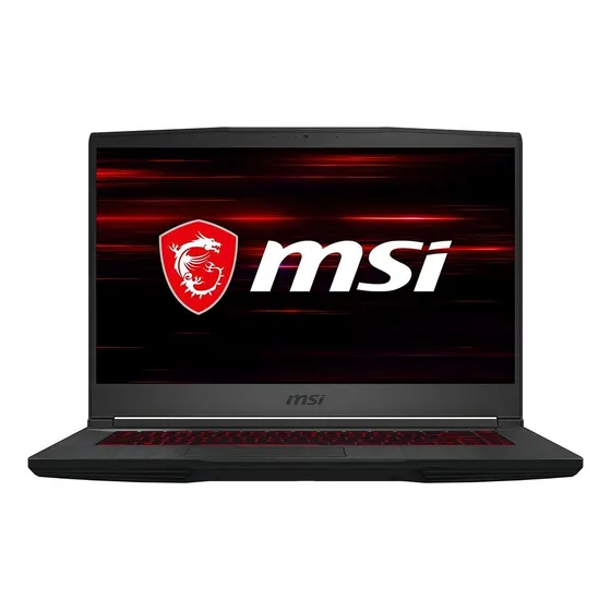 Laptop gamer Thin GF65 15.6" color aluminium black 8GB de Ram - 512GB SSD - Intel Core i7