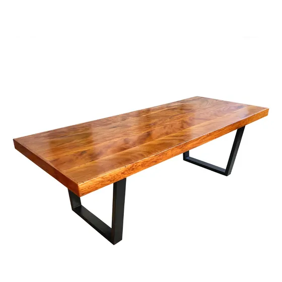 Mesa Sala De Jantar 1,50m 4 Lugares Madeira De Demolição