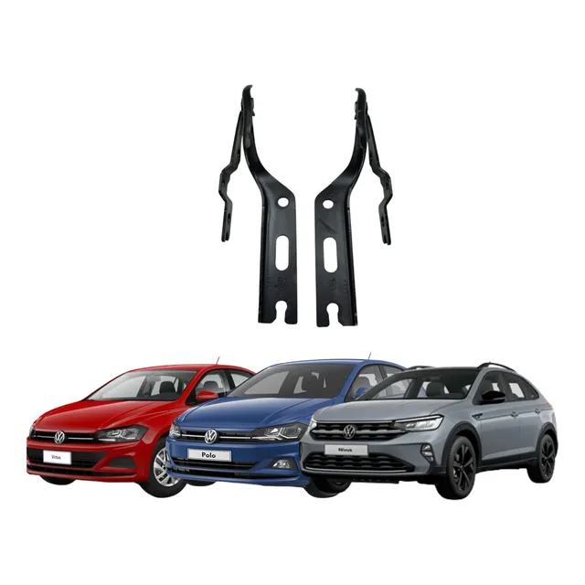 Par Braço Dobradiça Capo Vw Nivus Polo Virtus 2018 Usado
