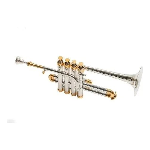 Trompeta Piccolo Custom Parquer Bb 4 Pistones +estuche Cuota