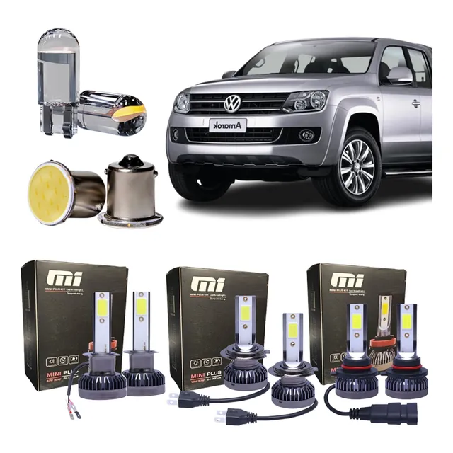 Lampara Cree Led Alta Baja Auxiliares T10 Stop Vw Amarok