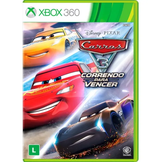 # Carros 3 Correndo Para Vencer Xbox 360 Midia Fisica X360