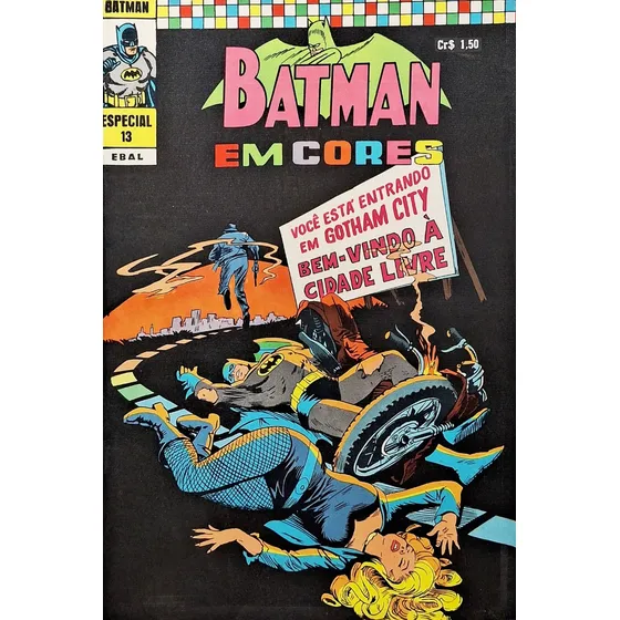 Hq Gibi Batman Edição Especial Em Cores Nº13 Novembro 1971