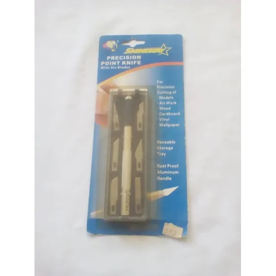 Arte Y Diseño Juego De 6 Cuchillos De Precision De Aluminio 