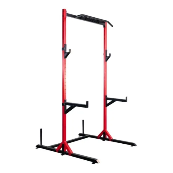 Power Rack & Barra Dominadas Multifuncional 6 Agarres