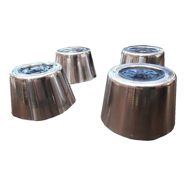 Juego De 4 Centro De Llanta Taza Acero Ford Taunus 74/80