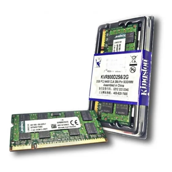 Memoria Notebook 2gb Ddr2 Pc2-6400 Kingston Full Compatibles