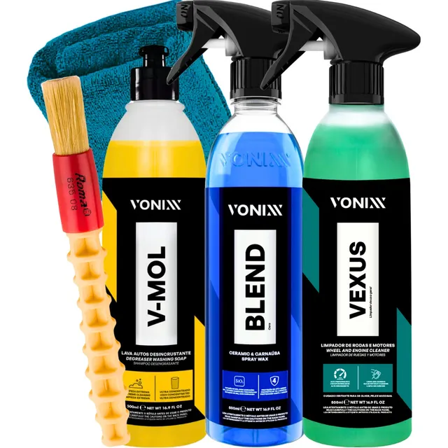 Limpa Rodas Motor Automotivo Vexus 500ml Cera Blend V-mol