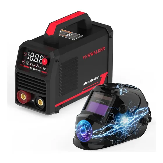 Stick Welder 205amp Pantalla Led Grande Inversor Digital