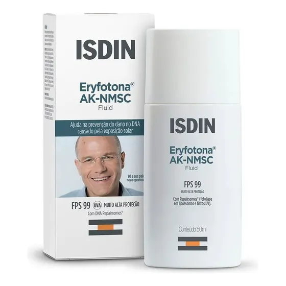 Protetor Solar Isdin Eryfotona Ak-nmsc Fluid Fps 99 - 50ml