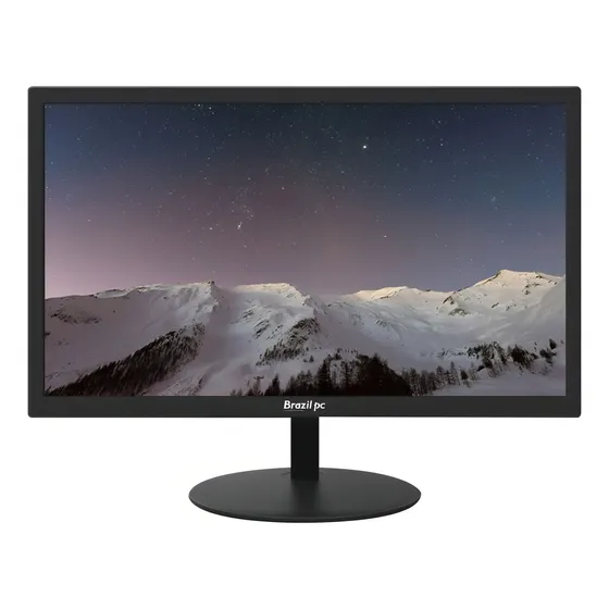 Monitor Led 21.5 Full Hd Widescreen 22w-hoe Cor Preto 127/220V