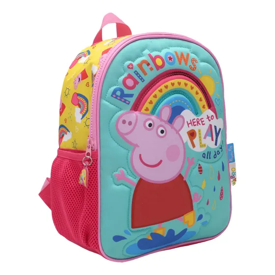 Peppa Pig Mochila 12 Espalda Arco Iris