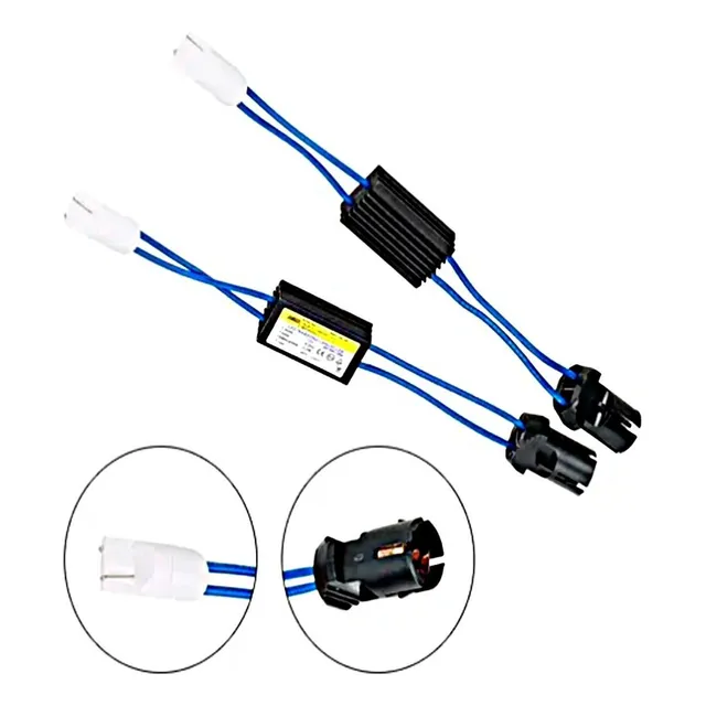 Kit 2 Resistor Canceller T10 Led Pingo Jetta Punto Cambus 