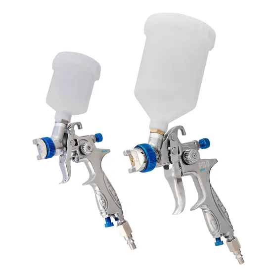 Pistola Automiva De Pintura Hvlp 530 + Mini Ldr Pro 535 Kp2