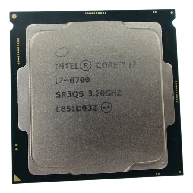 Procesado Intel Core I7-8700 Cache 12mb 3.20ghz 14nm