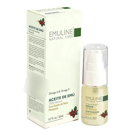 Emuline Aceite De Emu 100% Natural Con Rosa Mosqueta 20ml