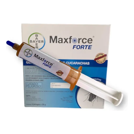 Insecticida Cucarachas Gel Jeringa 30gr Maxforce Bayer