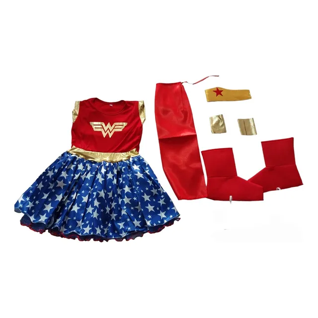 Disfraz De Mujer Maravilla Wonder Woman Super Heroes