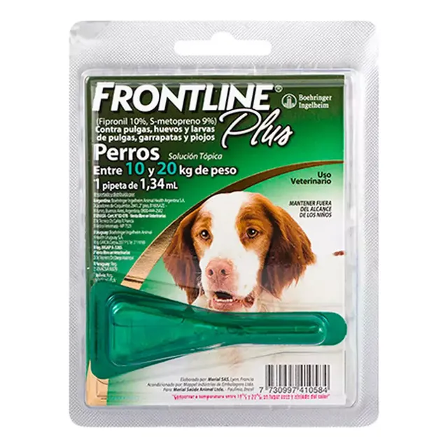 Frontline Combo Pipeta Para Perros Medianos De 11 A 20kg 