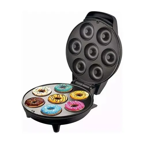 Mini Maquina Hacer Donas Donuts Antiadherente 7 Rosquillas