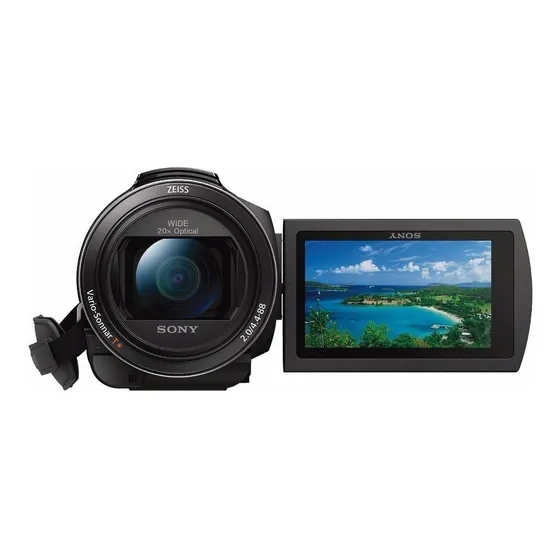 Câmera de vídeo Sony FDR-AX43 4K NTSC preta