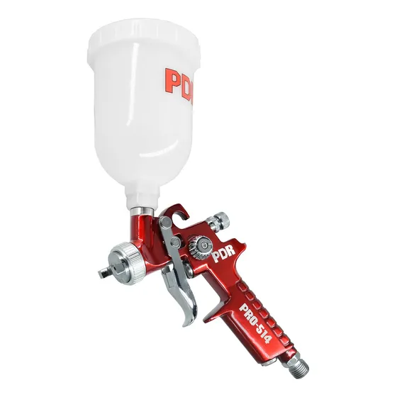Pistola Pintura Para Compressor Ar Direto Bico De 1.0 250ml