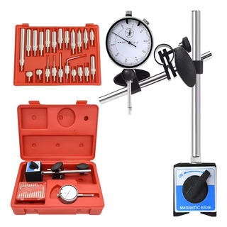 Kit Calibrador Indicador Caratula 0-1 In Con Base Magnética Kit Calibrador Indicador Caratula 0-1 In Con Base Magnética
