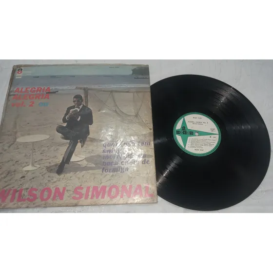 Lp Wilson Simonal Alegria Alegria Vol2 Estrela 1968