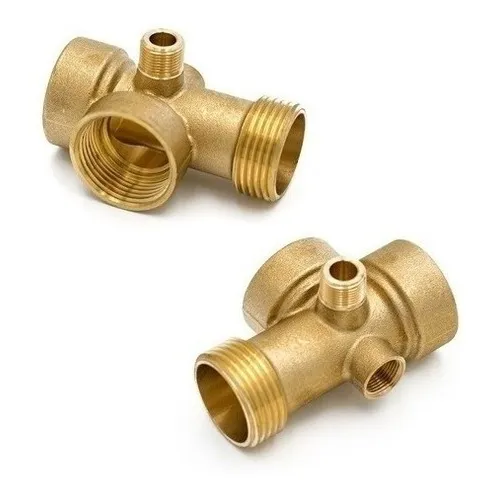 Conexion 5 Vias De Bronce Para Hidroneumaticos  Griven 