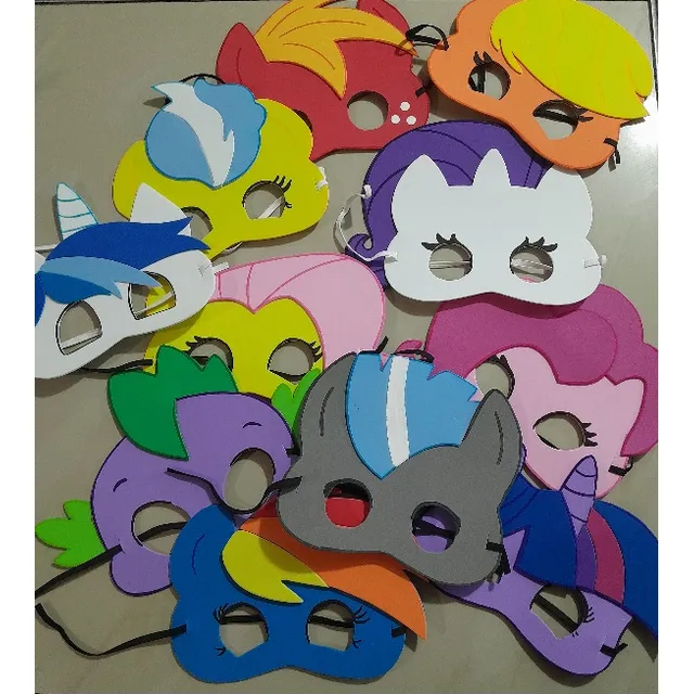 Máscaras De Foami: Minnie, Spiderman, Batman, Ironman