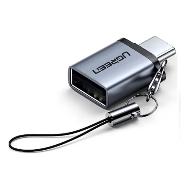 Adaptador Tipo C A Usb 3.0 3.1 Cable Otg Thunderbolt Ugreen Color Gray