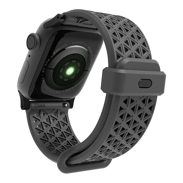 Correa Deportiva Catalyst Para Apple Watch 41 Mm 40 Mm 38 Mm Color Gris