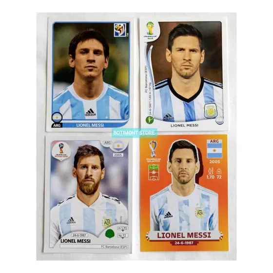 Set De Lionel Messi Panini. Colección 