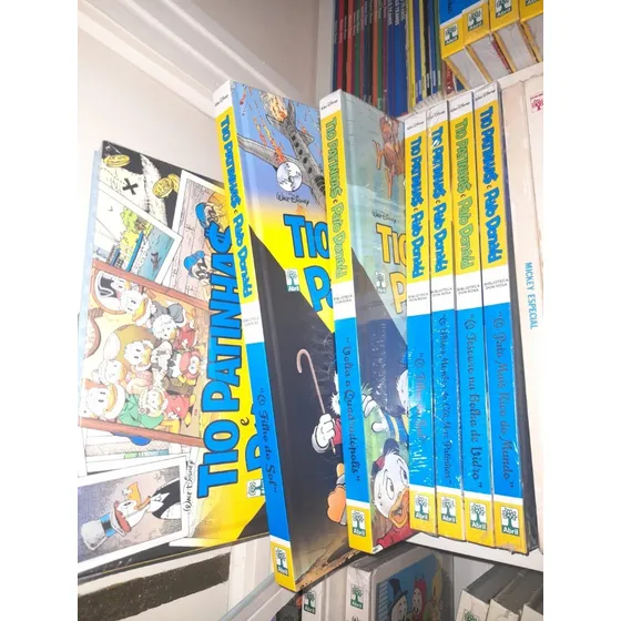 Coleção Biblioteca Don Rosa - Tio Patinhas - Carl Barks - 5 Primeiros Volumes Da Editora Abril