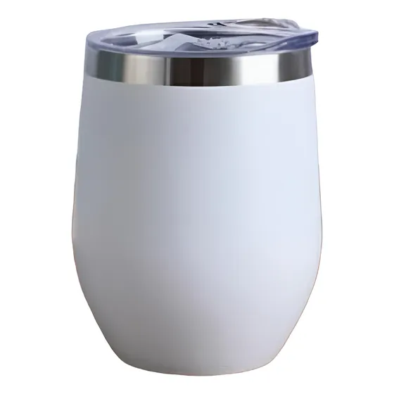 Copo Cuia Térmico Inox Café Cerveja Chá  Com Tampa