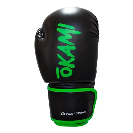 Guante Box Okami Energy Ko Wrist Control Vd-ng 12oz