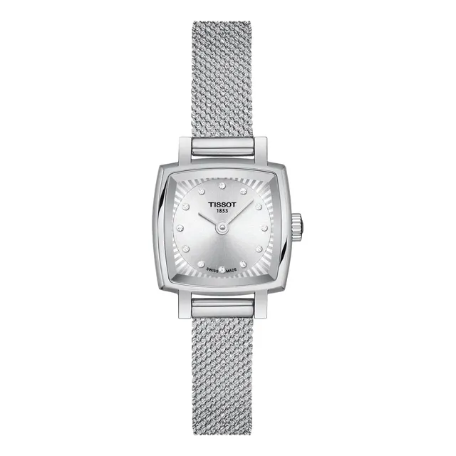 Mujeres De Tissot Hermoso Vestido De Acero Inoxidable Nwlgf