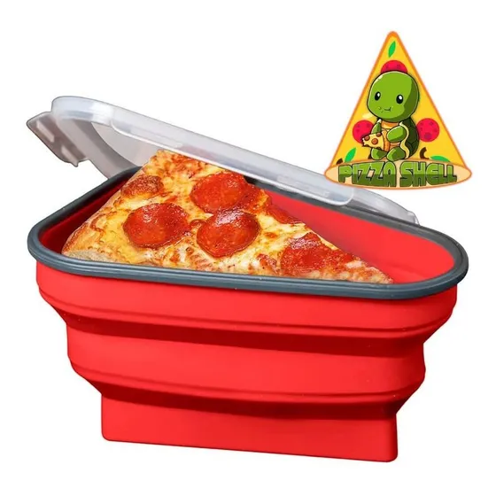 Contenedor Plegable Para Almacenamiento Pizza Ampliable Apto