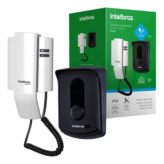 Intelbras Ipr 8010 Porteiro Eletrônico Branco 127/220V