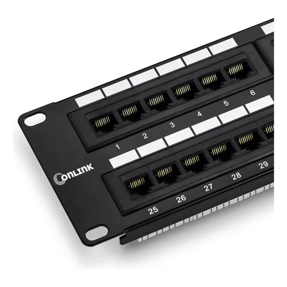 Patch Panel 48 Puertos 19  2u Cat6