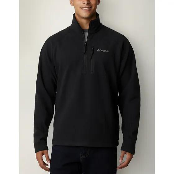 Buzo Polar Columbia Fast Trek Iii Hombre Medio Cierre