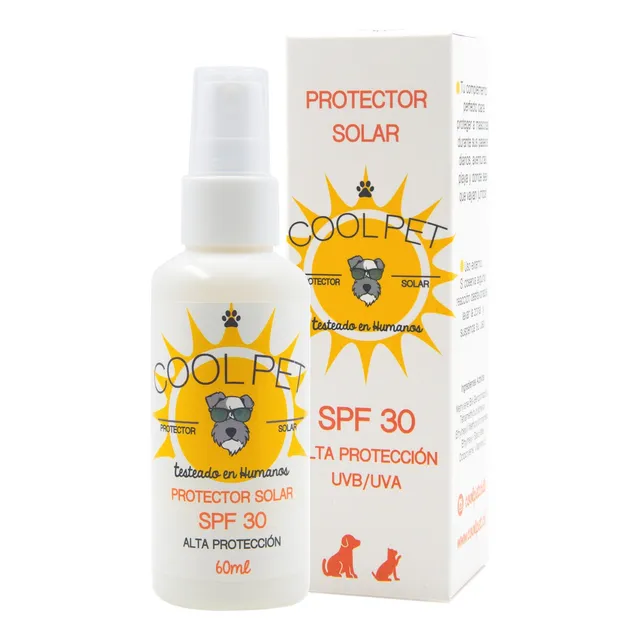 Protector Solar Sfp 30 Coolpet Bloqueador Perros Y Gatos